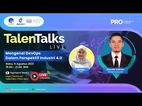 TalenTalks PROA Series - Eps.3 “Mengenal DevOps Dalam Perspektif Industri 4.0”