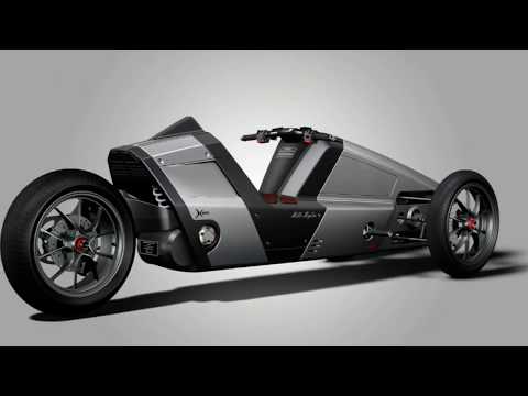 Mille Miglia Electric Trike Is a Tilting Tantalizing Concept