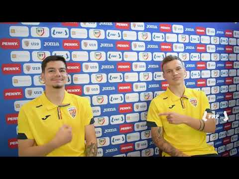 U19 | Cât de bine se cunosc cei doi fundași laterali din naționala României