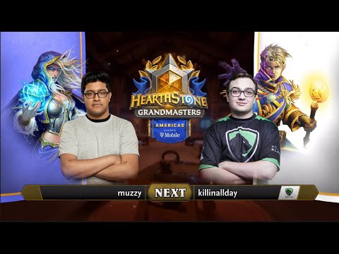 muzzy vs killinallday - Division A - Hearthstone Grandmasters Americas 2020 Season 2 - Week 7