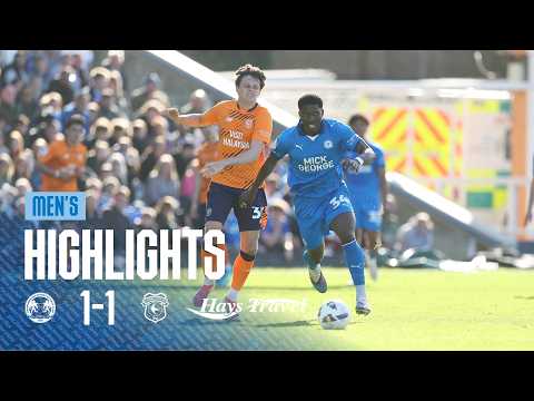 FC Peterborough United 1-1 FC Cardiff City 