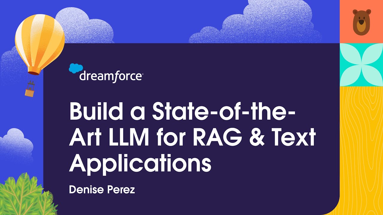Build a State-of-the-Art LLM for RAG & Text Applications