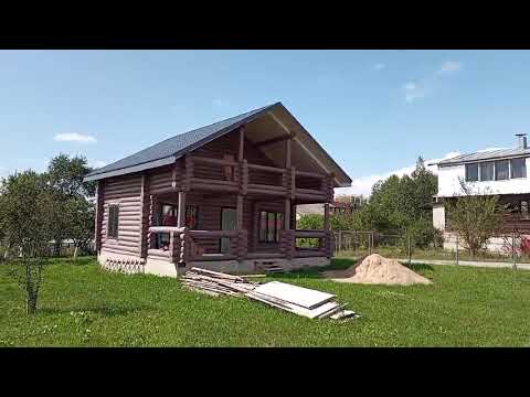 фото деревянный дом 7,5х7,5 м., сруб 0