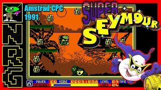 NRG: 5-10 Minutes of Gameplay - Super Seymour Saves the Earth [Amstrad CPC]