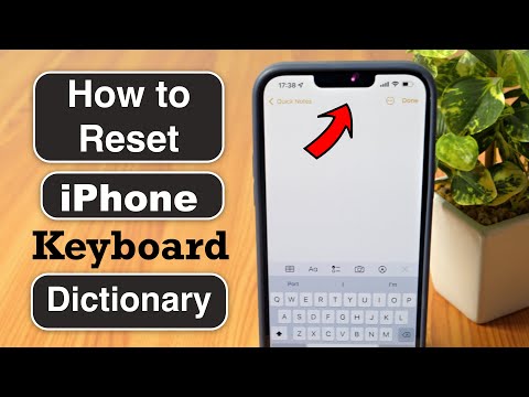 How to Reset Keyboard Dictionary on any iPhone? (*Quickest Method) ✅ ✅