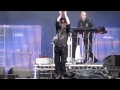 Project Pitchfork - "I Am (A Thought In Slowmotion)" - Live @ M'era Luna 2011 (Hildesheim)