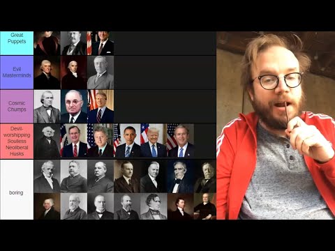 Matt Christman's Presidential Tier List (Hell of Presidents)