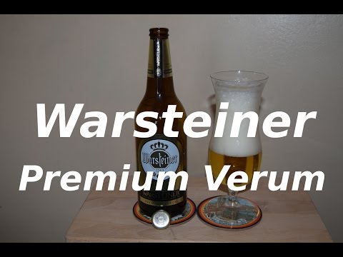 Warsteiner Premium Verum Classic German Pilsener