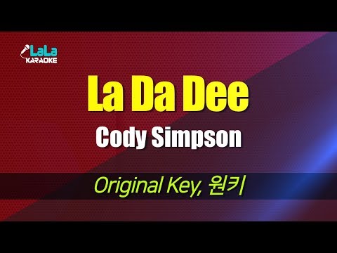 Cody Simpson - La Da Dee LaLa Karaoke 노래방