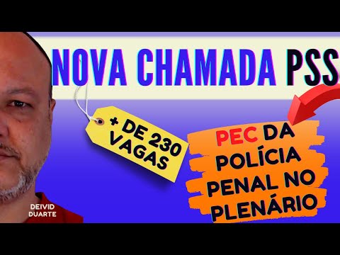 DEPEN PR 2021 - NOVA CHAMADA PSS e PEC VOTADA NO PLENÁRIO DA ALEP