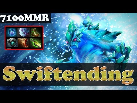 Dota 2 - : Swiftending 7100 MMR Plays Morphling Vol 3 - Ranked Match Gameplay!