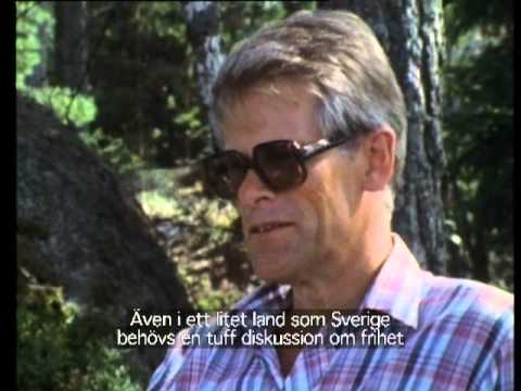 Intervju med amerikanske psykoanalytikern Rollo May från dokumentären Sagolandet (1988)