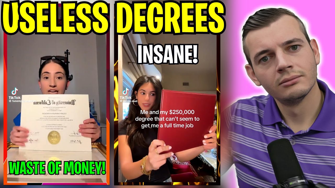 This Is Why My College Degree is USELESS! People Regret Paying For School