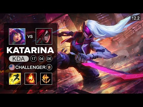 KatEvolved Katarina Mid vs Nekko - NA Challenger - Season 12 Patch 12.2