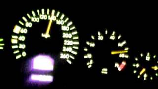 preview picture of video 'Mercedes S320 (w140) sprint to 150km/h'