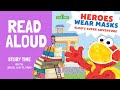 Heroes Wear Masks Elmo S Super Adventure