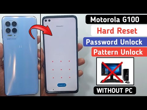 Motorola G100 HARD RESET | Factory Reset Remove Pattern/Lock/Password || Without pc