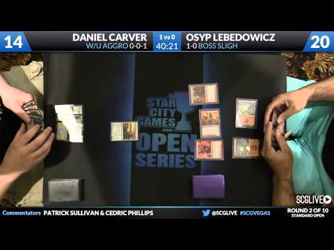 SCGVEGAS - Standard - Round 2 - Osyp Lebedowicz vs Daniel Carver [Magic: the Gathering]