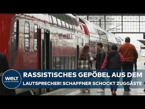 DARMSTADT: Schaffner schockt in der Deutschen Bahn! Dieses rassistisches Gepöbel macht fassungslos