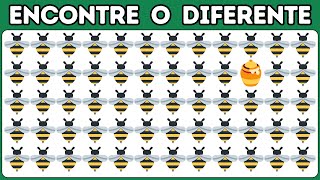ENCONTRE OS EMOJIS DIFERENTES EM 15 SEGUNDOS | [NÍVEL FÁCIL, MÉDIO, DIFÍCIL E IMPOSSÍVEL! #10