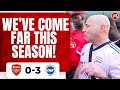 Arsenal 0-3 Brighton | Don't Forget What This Team's Done This Season! (Julian)
