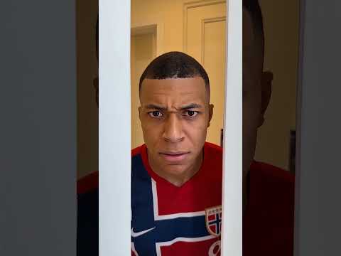 Mbappé never uses bar soap anymore🤣😭 #haaland #funny #mbappe #football