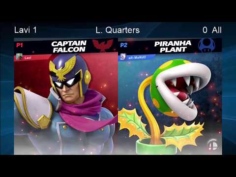 CWA Wifi Weekly 05 - Lavi (Captain Falcon) vs All (Piranha Plant) Losers Quarterfinals