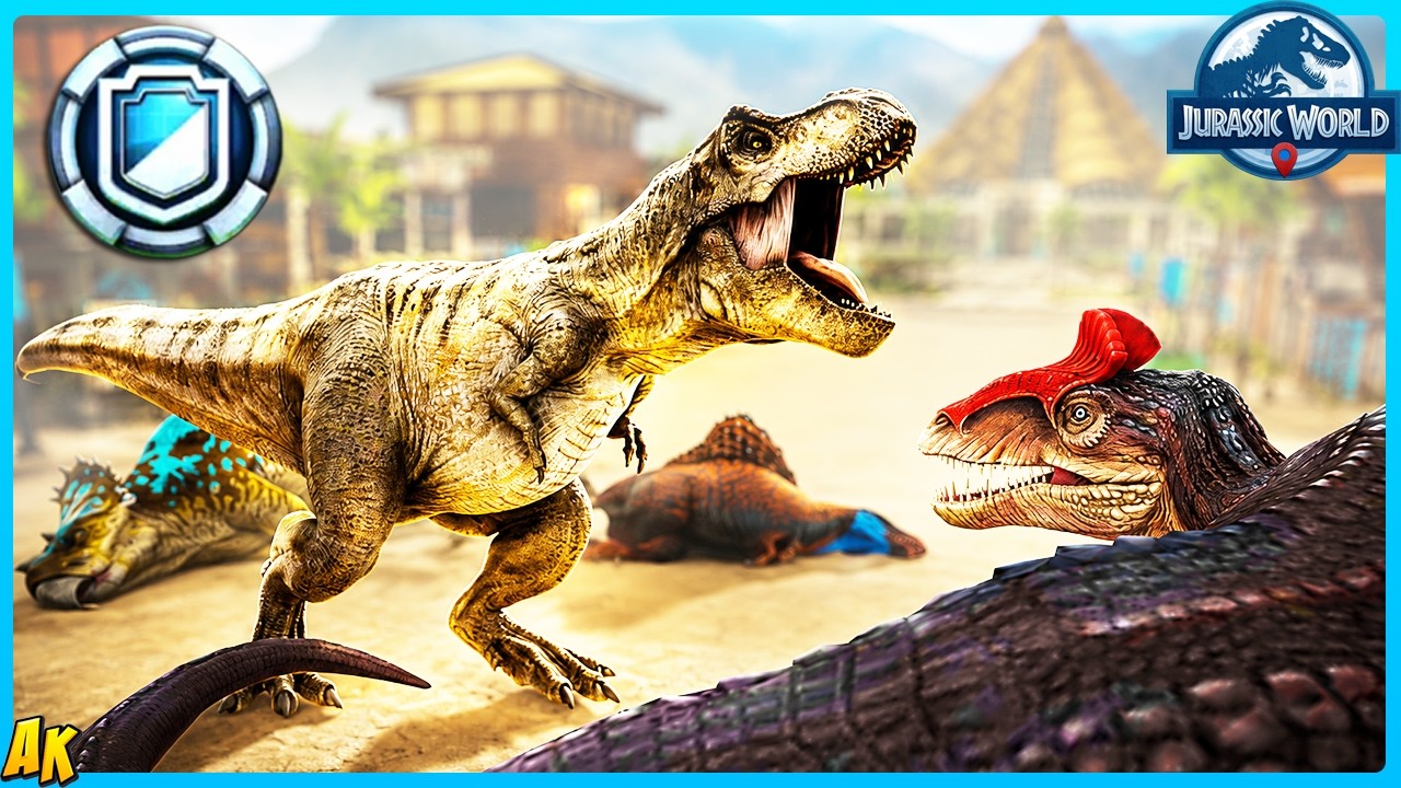 EMBER IMPARABLE! MEJOR EQUIPO 4v4 BRAWL Jurassic World Alive