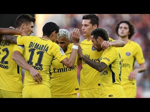 DIJON vs PSG 1-2 - All Goals & Highlights 14/10/2017 HD