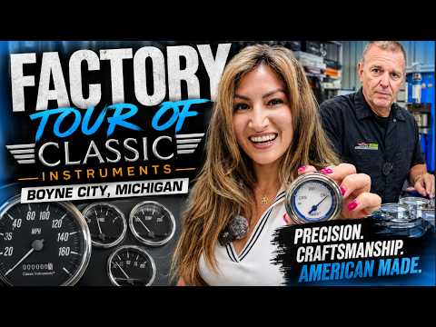 SHOP TOUR CLASSIC INSTRUMENTS FACTORY: How to connect your gauges wiring - My ’72 Chevy C10 Project