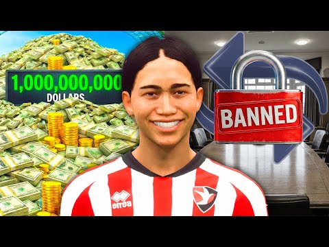 I Gave a 1-Star-Team Infinite Money but Banned Transfers