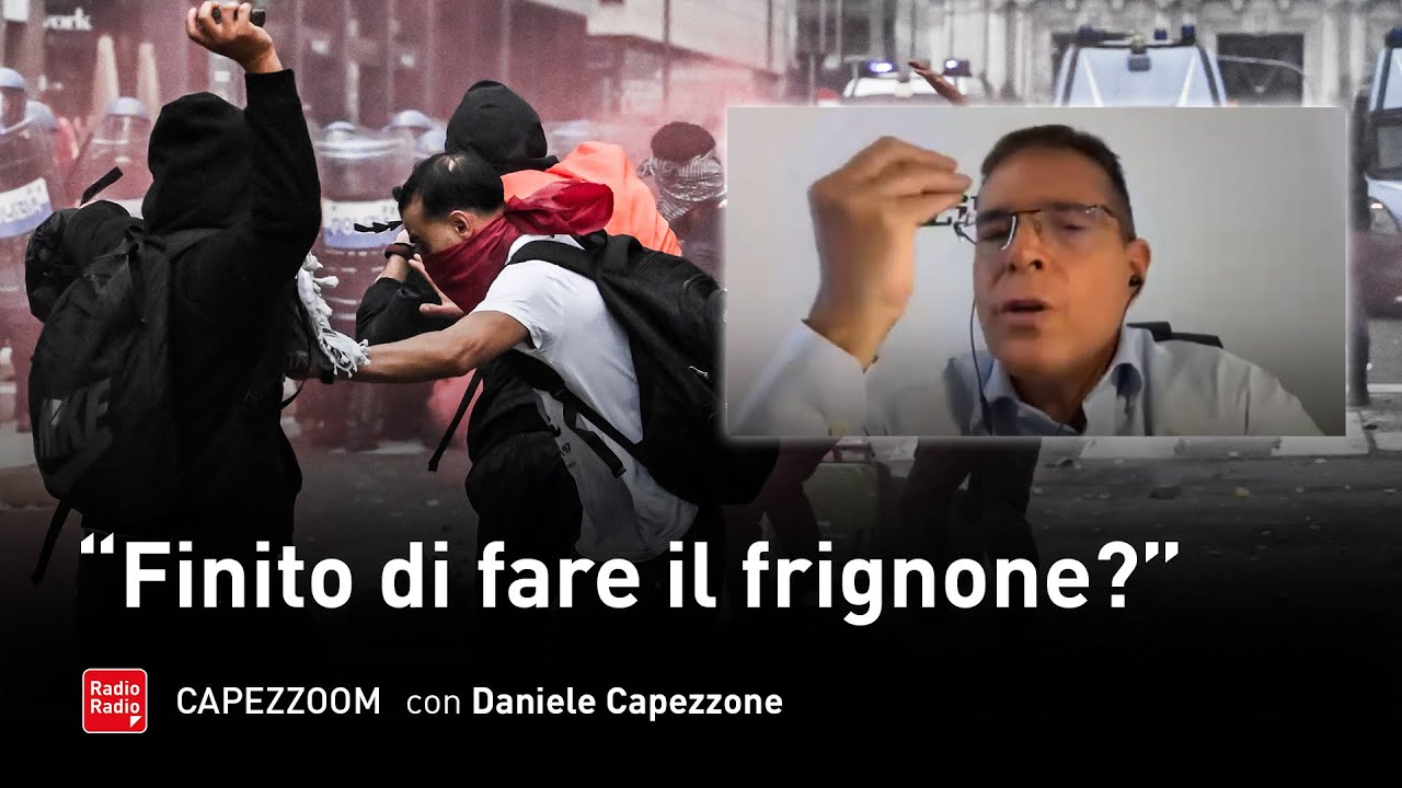 "FAI LA FIGURA DEL PAGLIACCIO!" ▷ SCONTRO FURIOSO CAPEZZONE VS ASCOLTATORE SULLO SCIOPERO PROPAL