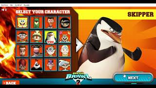 Super Brawl 2 - New High Score on my first survival with Skipper