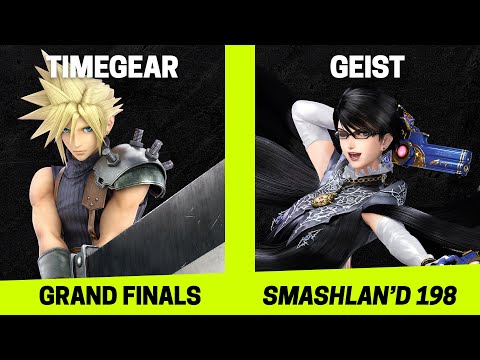 SmashLAN'd 198 Grand Finals - TimeGear (Cloud) vs Geist (Bayonetta) - SSBU Tournament