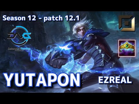 【KRサーバー/D3】DFM Yutapon エズリアル(Ezreal) VS ジン(Jhin) BOT - Patch12.1 KR Ranked【LoL】
