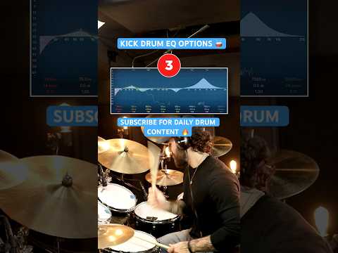 Try these Kick Drum EQ settings! #drums #audio #mixing