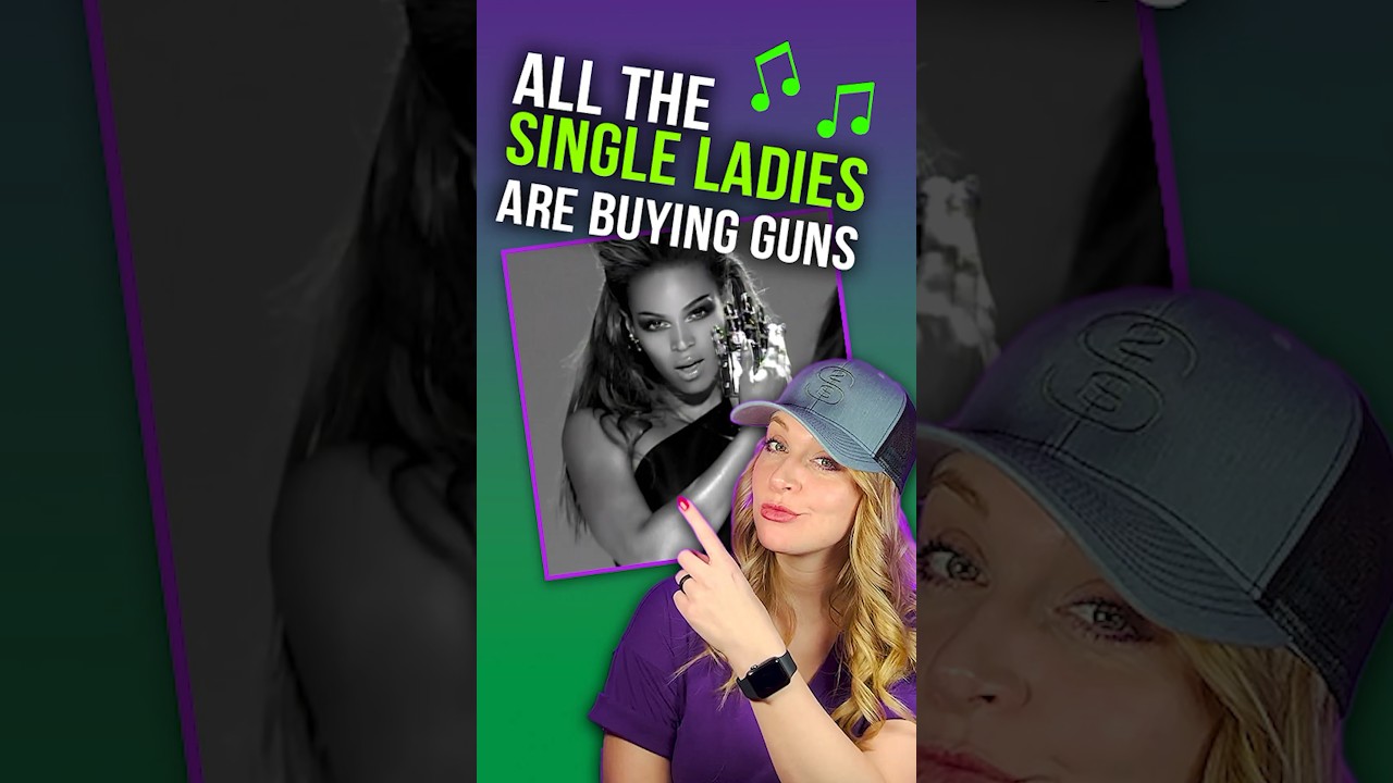 EPIC: Women buying guns ACCELERATES EXPONENTIALLY #shortsvideo #shorts