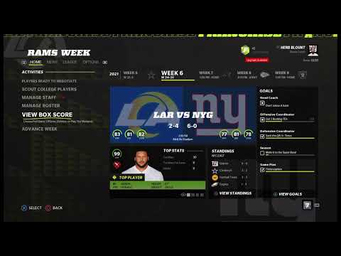 We guaranteed the Super Bowl NY Giants Franchise Ep 9