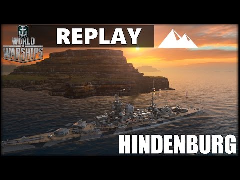 HINDENBURG schlägt zu! - World of Warships | [Replay] [Ger] [60fps]
