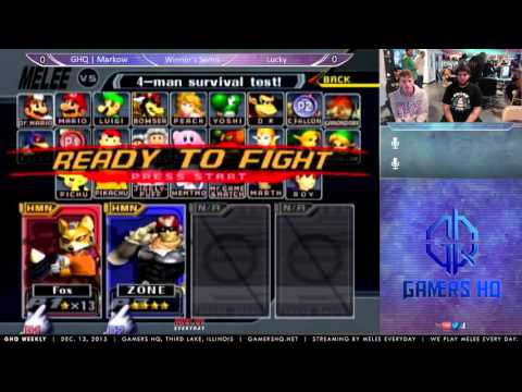 GHQ Weekly [12/13/15] - WS: Lucky (Falcon) vs. GHQ | Markow (Fox)