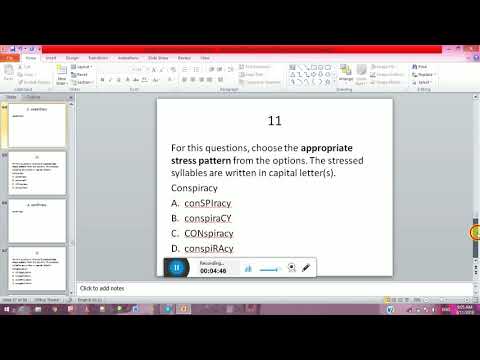 past questions english, oral eglish