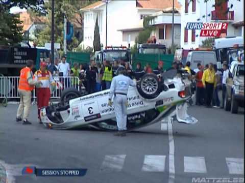 Augusto Farfus wild flip - WTCC @ Pau 2007
