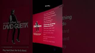 David Guetta - Play Hard ft. Ne-Yo, Akon Lyrics