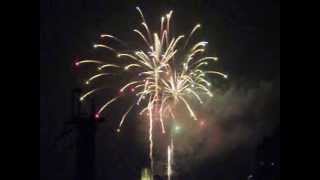 preview picture of video 'Kieler Woche 2013 - Höhenfeuerwerk'