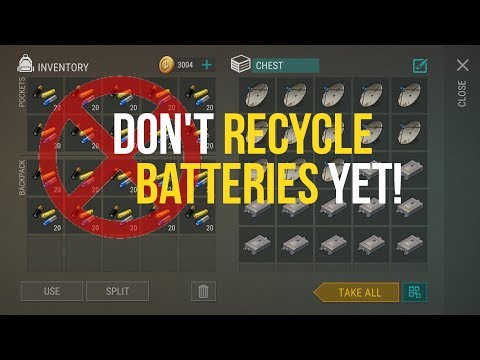 DON'T RECYCLE BATTERIES YET! | LAST DAY ON EARTH: SURVIVAL