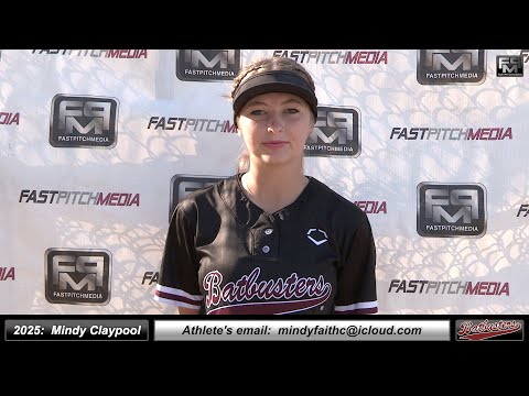 2025 Mindy Claypool  4.08 GPA - Catcher and Outfielder Softball Recruiting Skills Video Batbusters