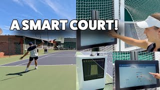 We tried a Zenniz smart court!