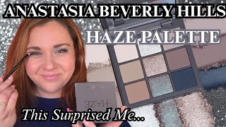 NEW Anastasia Beverly Hills Haze Eyeshadow Palette Review! 4 Looks, Comparisons and Swatches! ABH