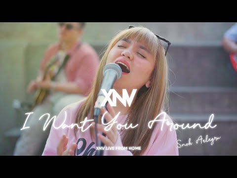XNV LIVE FROM HOME - i want you around (snoh aleegra cover)