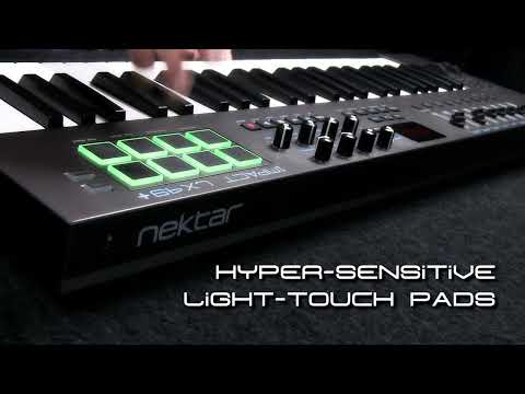 Nektar Impact LX 61+ 61-Key USB MIDI Keyboard Controller